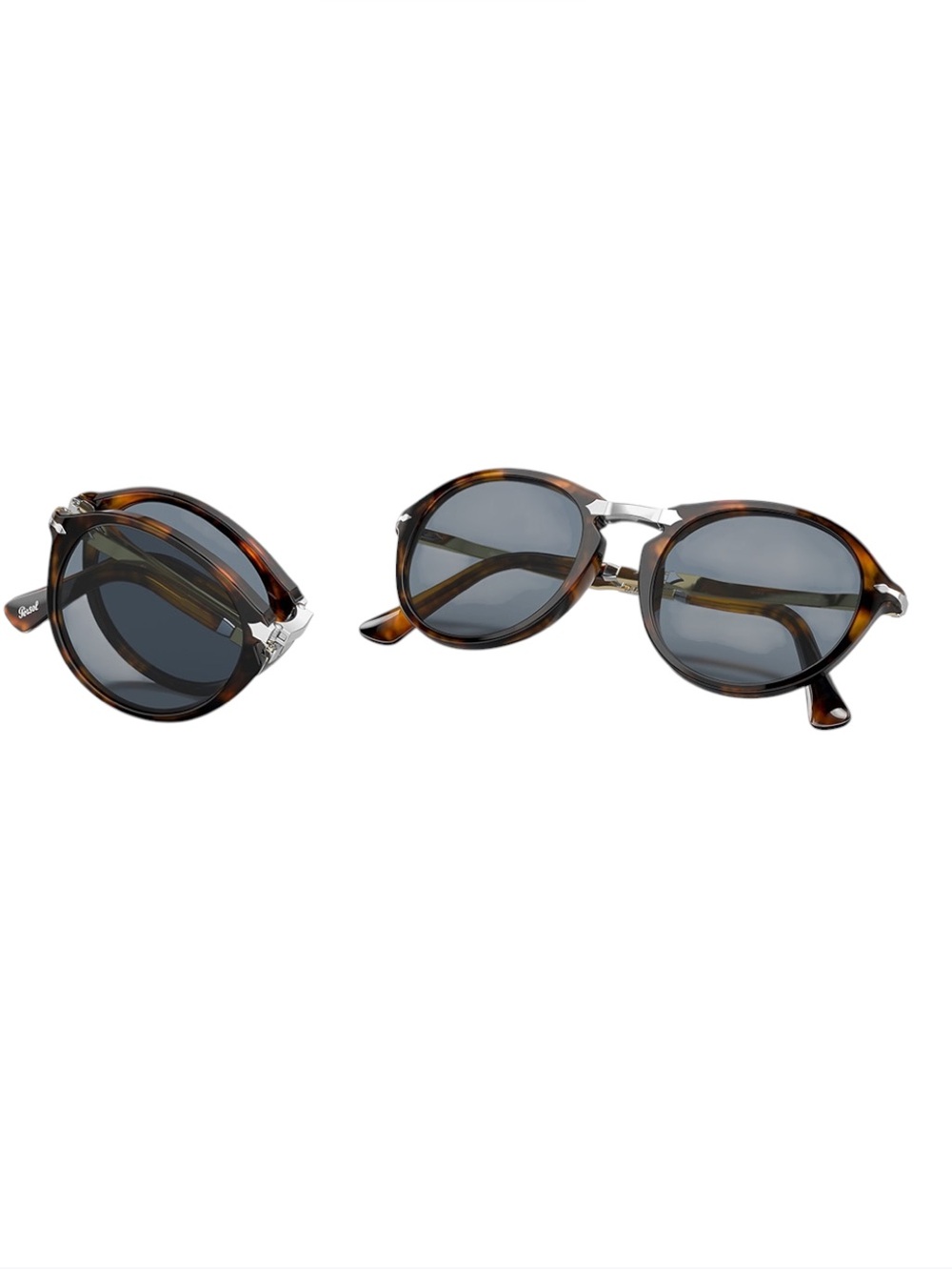 PERSOL PO3274S 108/56 Sunglasses Men's Caffe Light Blue 50-20-145 Designer